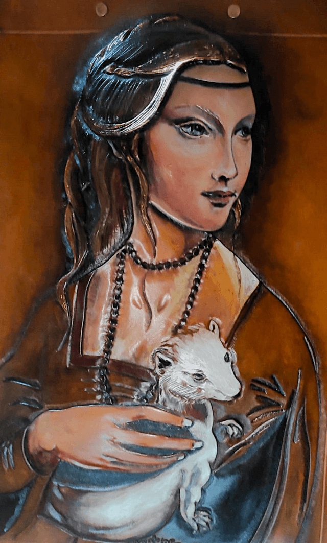 Dame à l'hermine