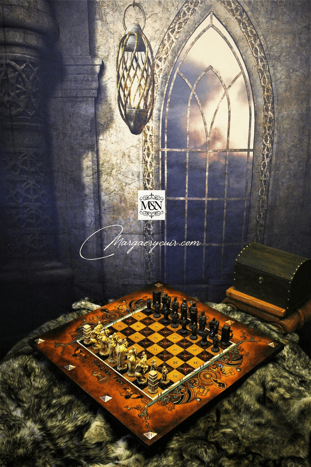 Jeu d'échecs médiéval Bataille d'Hastings 1066