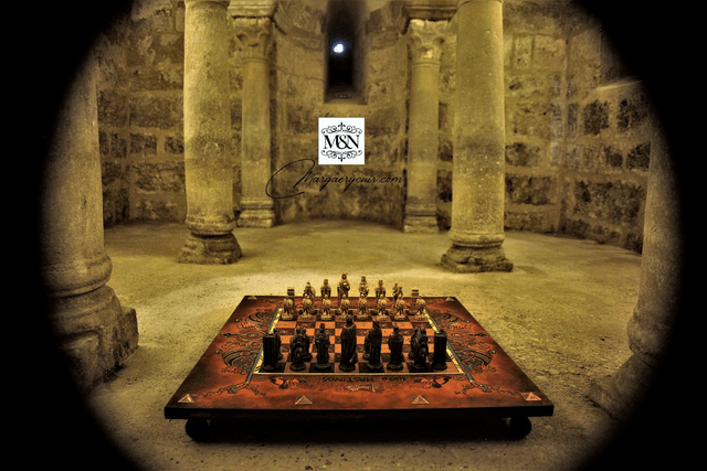 Jeu d'échecs médiéval Bataille d'Hastings 1066