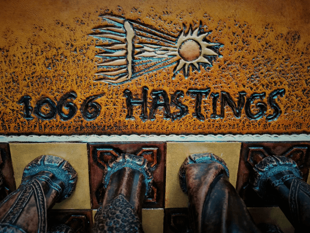Jeu d'échecs médiéval Bataille d'Hastings 1066