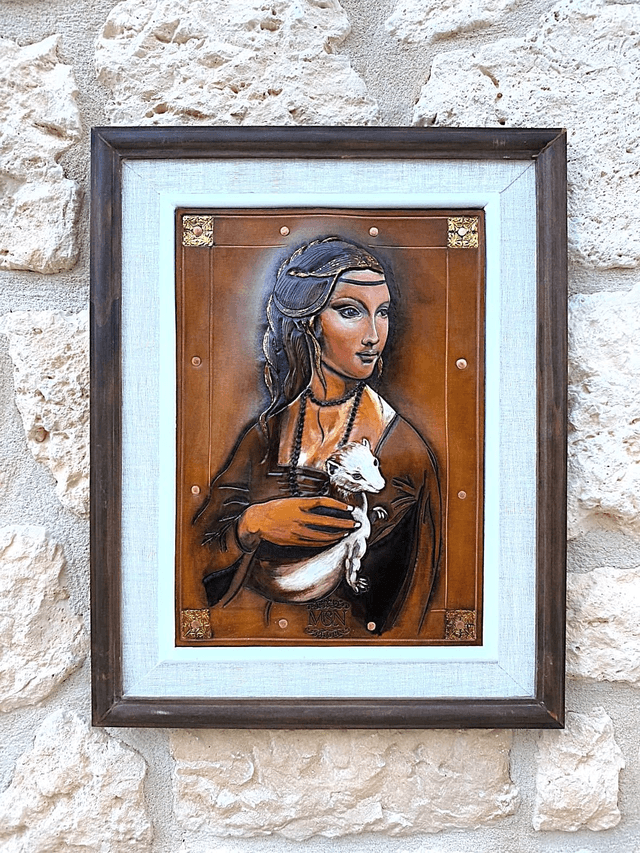 Dame à l'hermine