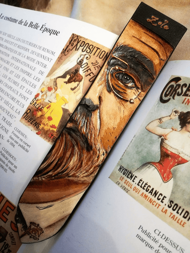 Marque-pages regard d'écrivains